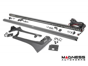 Jeep Wrangler JL Lighting Upgrade - 50in Windshield Mount - Spectrum Series - Single Row LED Jeep Wrangler JL Lighting Upgrade - 50in Windshield Mount - Spectrum Series - Single Row LED